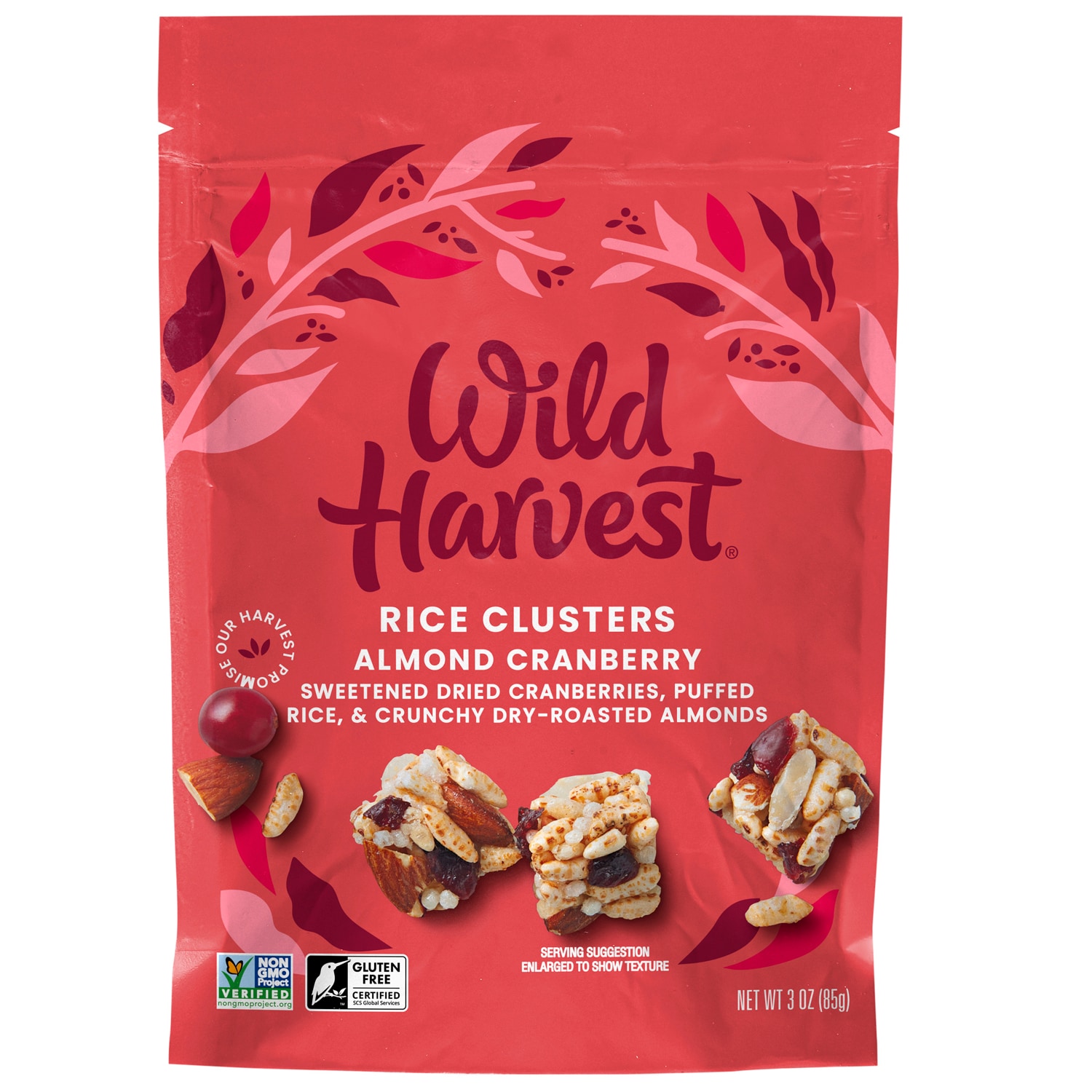 Wild Harvest Rice Clusters, Almond Cranberry