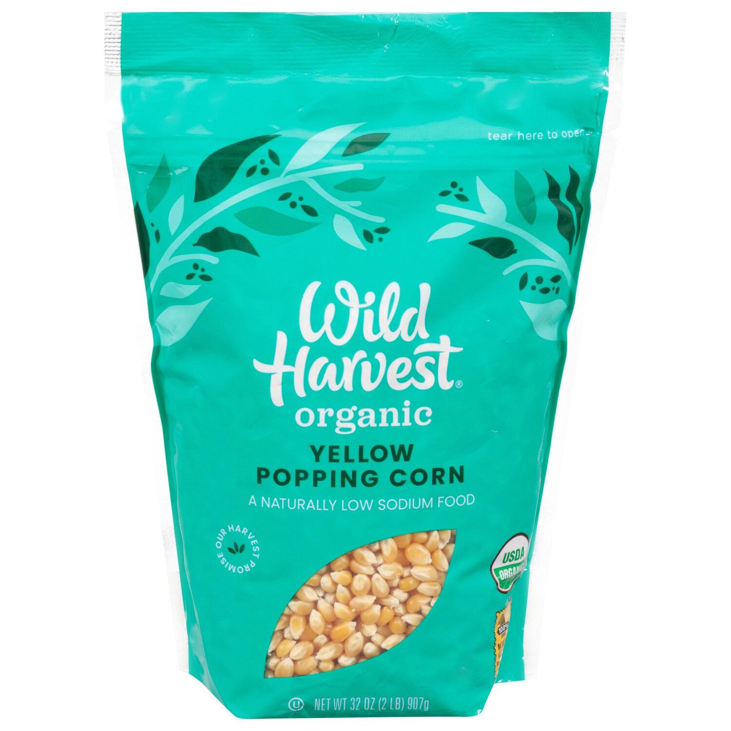 Wild Harvest Organic Yellow Popping Corn