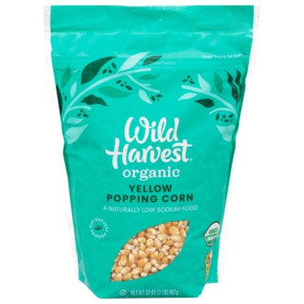 Wild Harvest Organic Yellow Popping Corn