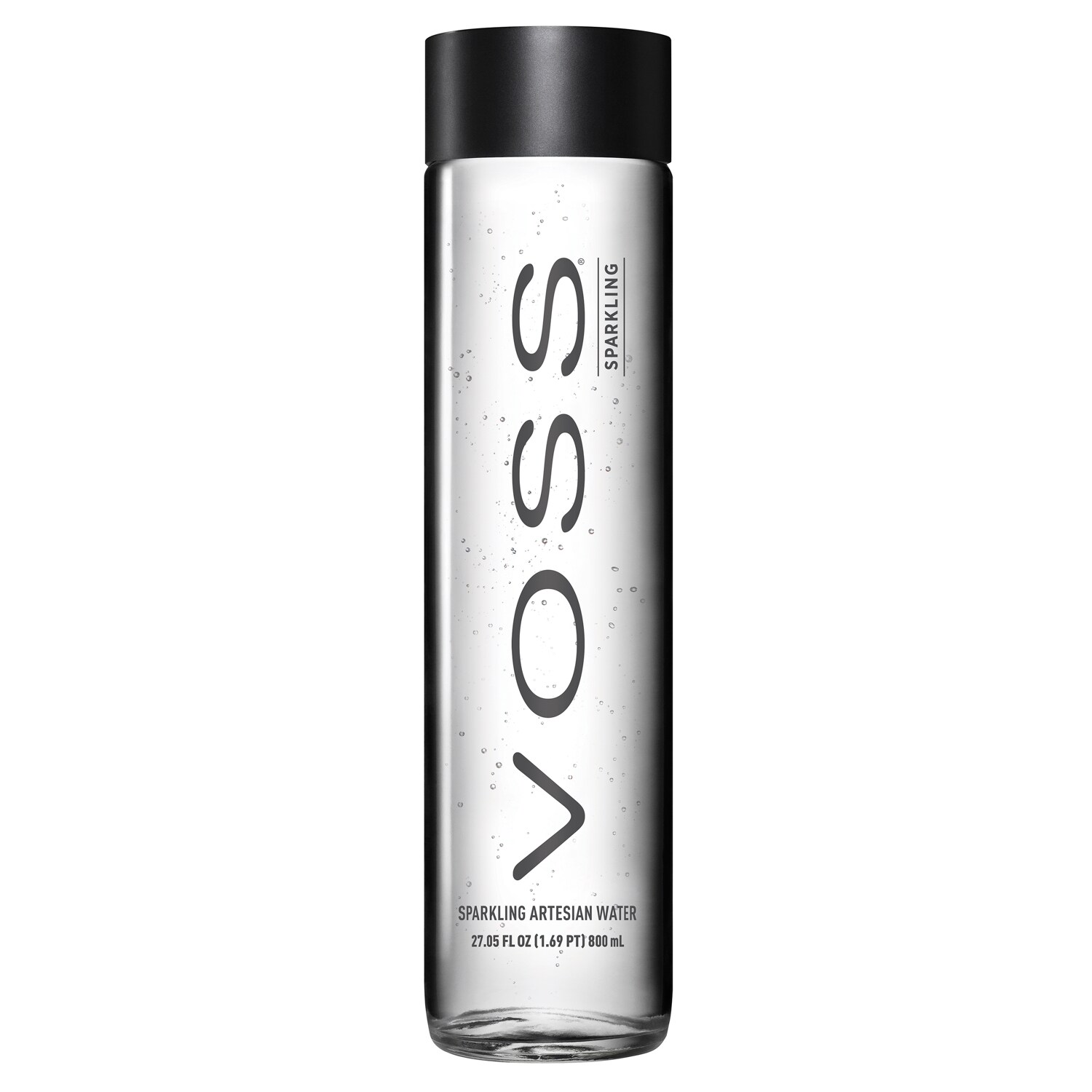 Voss Sparkling Water, Glass Bottle