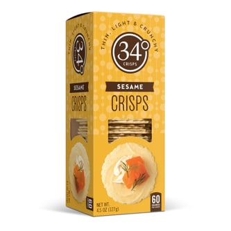 34 Degrees Crisps, Sesame