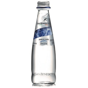 San Benedetto Sparkling Mineral Water, Glass Bottle