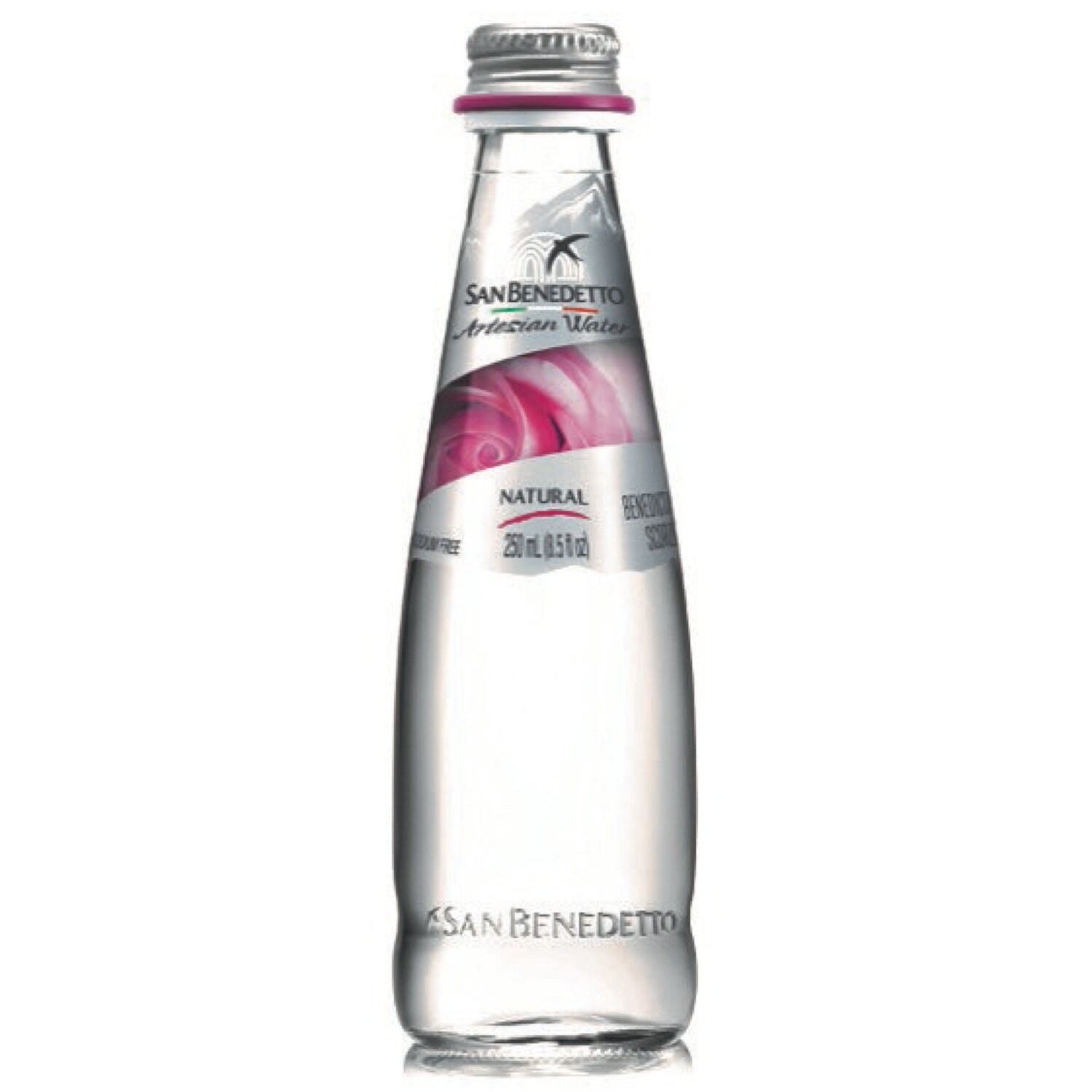 San Benedetto Still Mineral Water, Glass Bottle