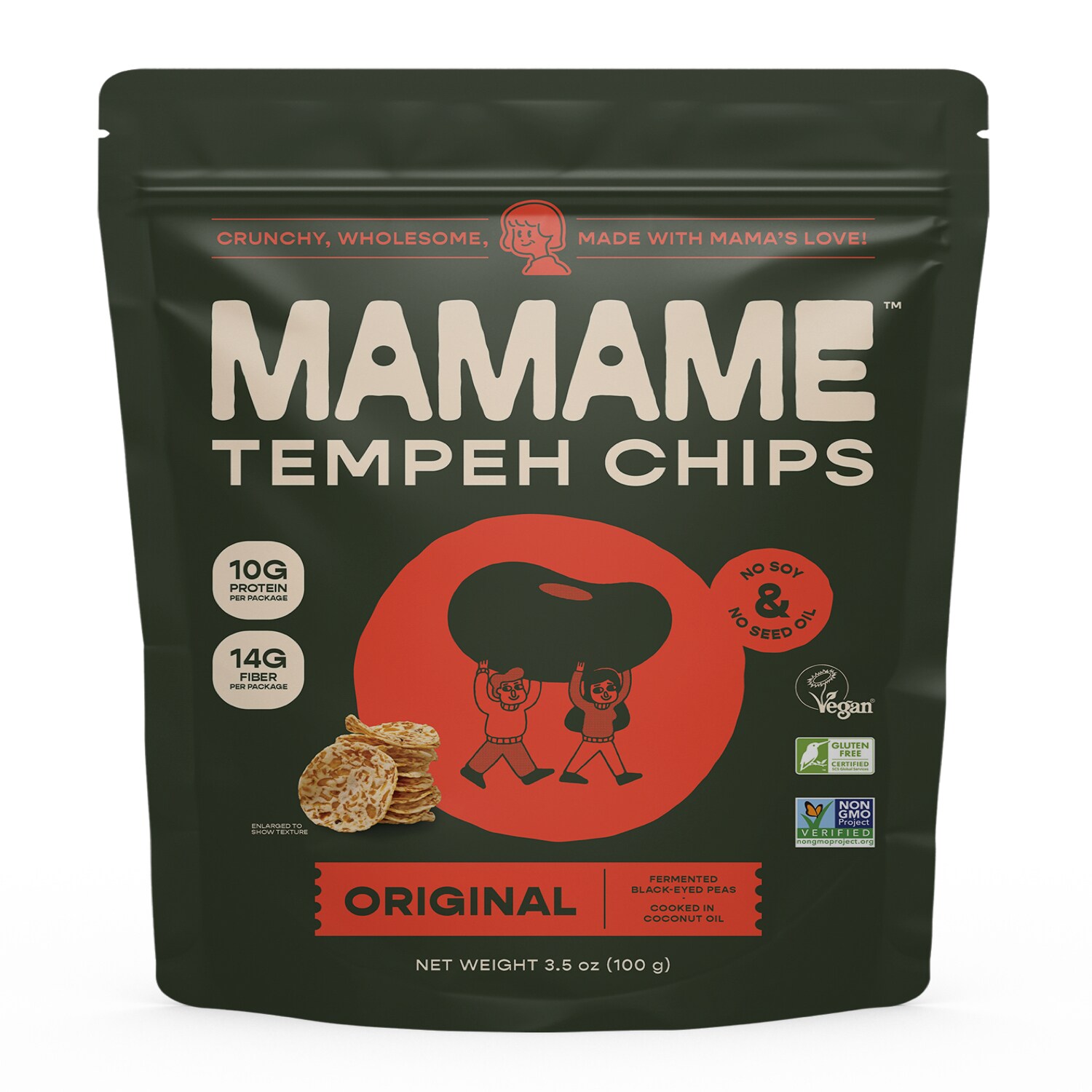Mamame Tempeh Chips, Original