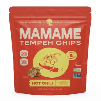 Mamame Tempeh Chips, Hot Chili