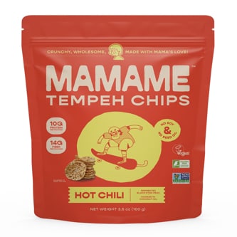 Mamame Tempeh Chips, Hot Chili