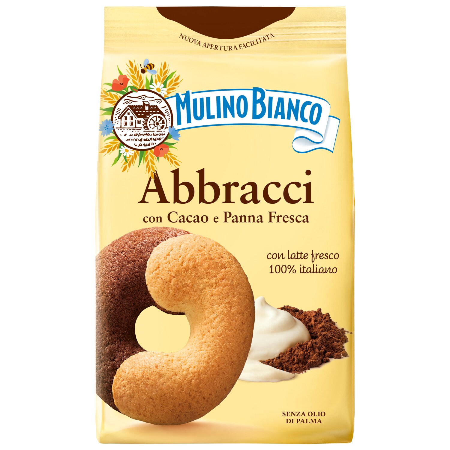Mulino Bianco Shortbread Cookies, Abbracci