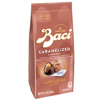 Baci Perugina Caramelized Almonds, Dark Chocolate Truffles