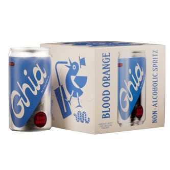Ghia Le Spritz, NA, Blood Orange, Cans