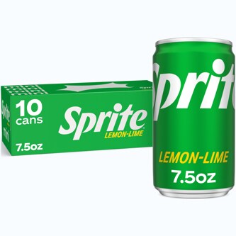 Sprite Lemon-Lime Soda, Mini Cans