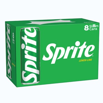 Sprite Lemon-Lime Soda, Slim Cans