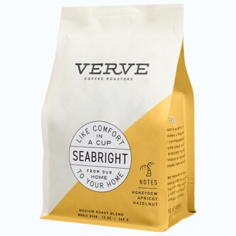 Verve Coffee Roasters, Whole Bean, Seabright Medium Roast Blend