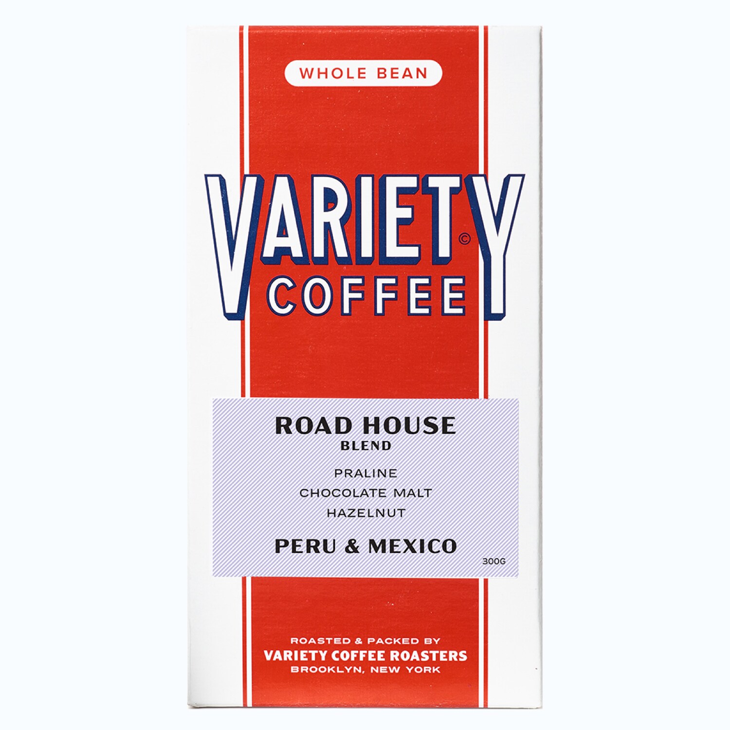 Variety Coffee Roasters, Whole Bean, Roadhouse Medium Roast Blend
