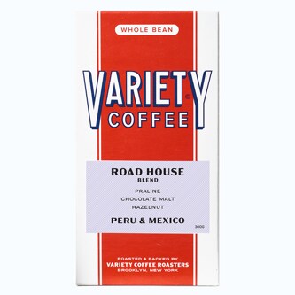 Variety Coffee Roasters, Whole Bean, Roadhouse Medium Roast Blend