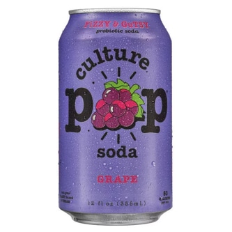 Culture Pop Probiotic Grape Soda, Can