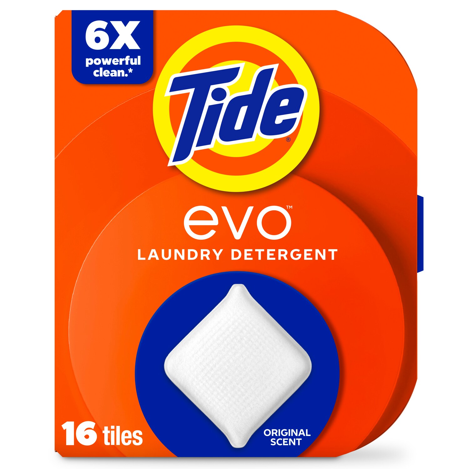 Tide Evo Laundry Detergent Tiles, Original Scent
