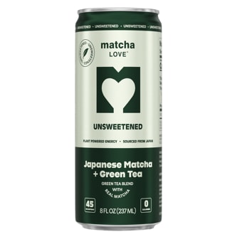 Ito En Matcha Love Tea, Unsweetened Green, Can