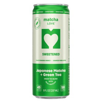 Ito En Matcha Love Tea, Sweetened Green, Can