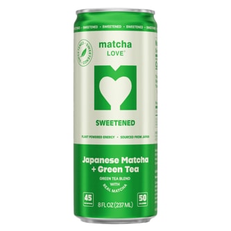 Ito En Matcha Love Tea, Sweetened Green, Can