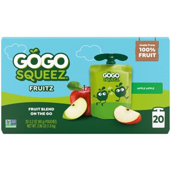 Gogo Squeez Fruit Blend, Apple Apple