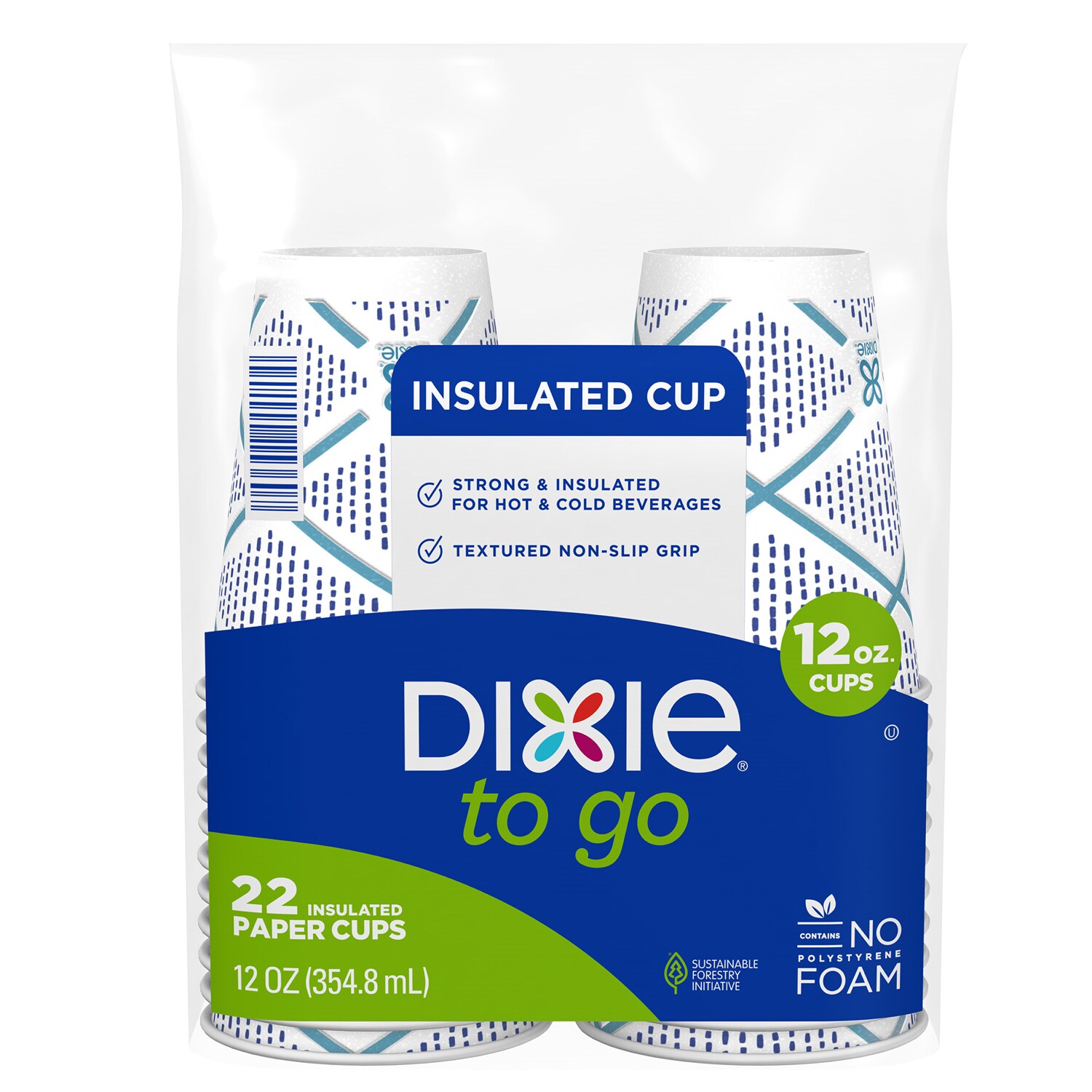 Dixie To Go, Insulated Paper Cups
