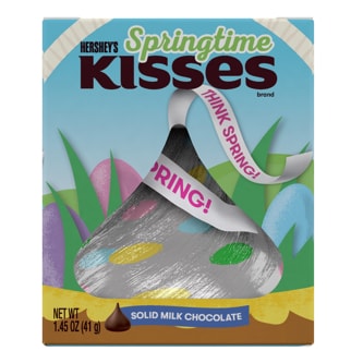 Hershey's Springtime Kisses, Solid Milk Chocolate
