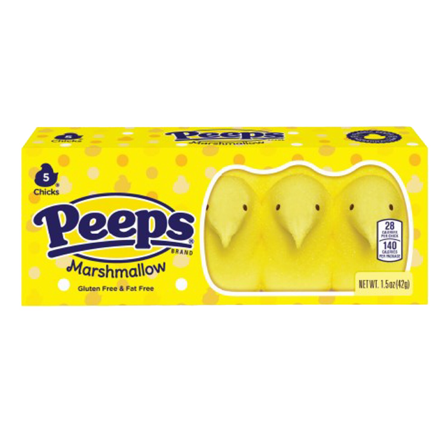 Peeps Marshmallow Chicks, Yellow