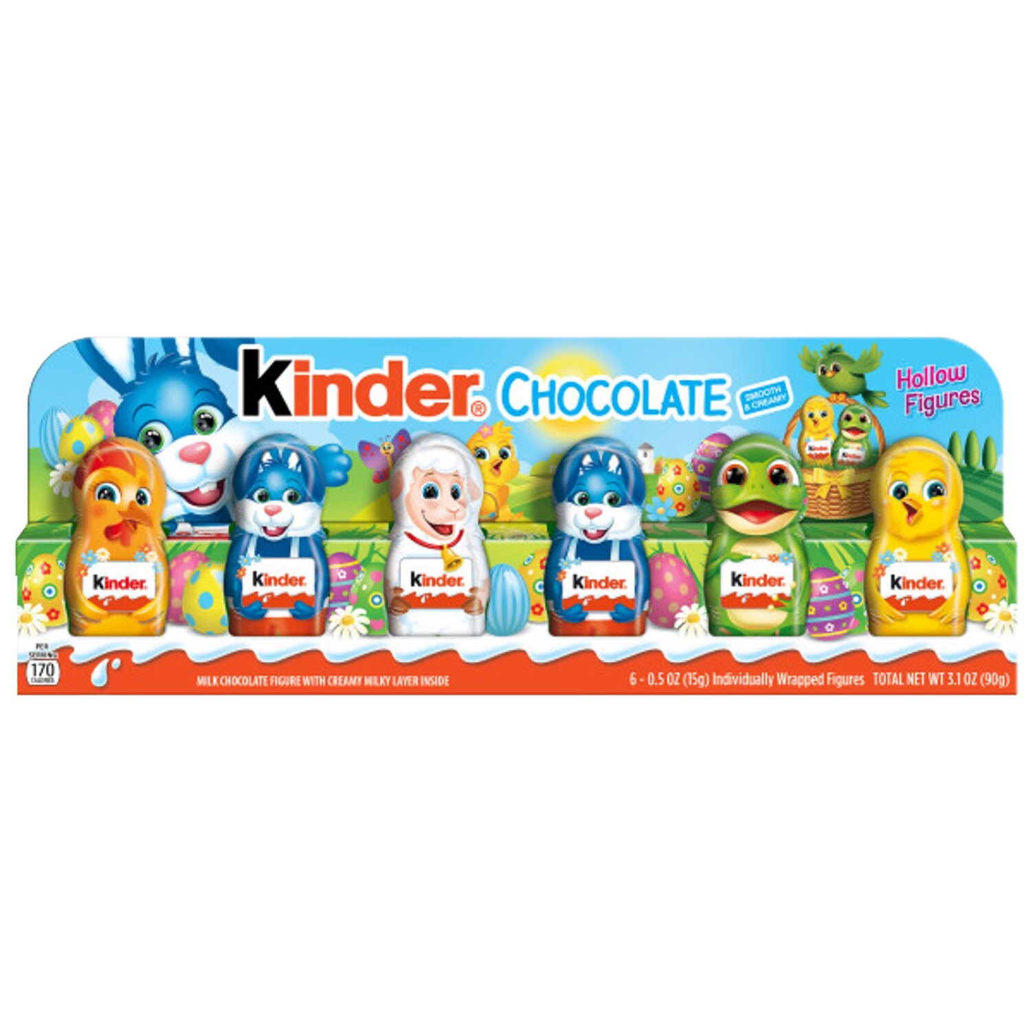 Kinder Mini Hollow Figures, Milk Chocolate