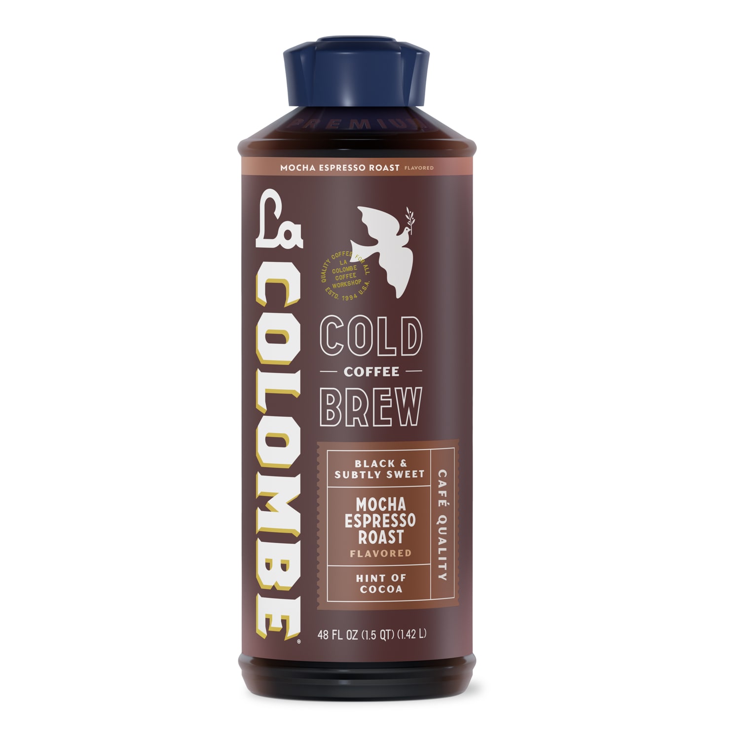 La Colombe Black & Unsweet Cold Brew, Mocha Espresso Roast