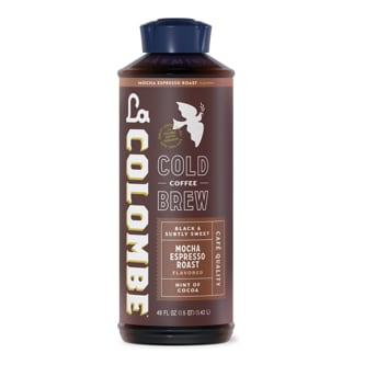 La Colombe Black & Unsweet Cold Brew, Mocha Espresso Roast
