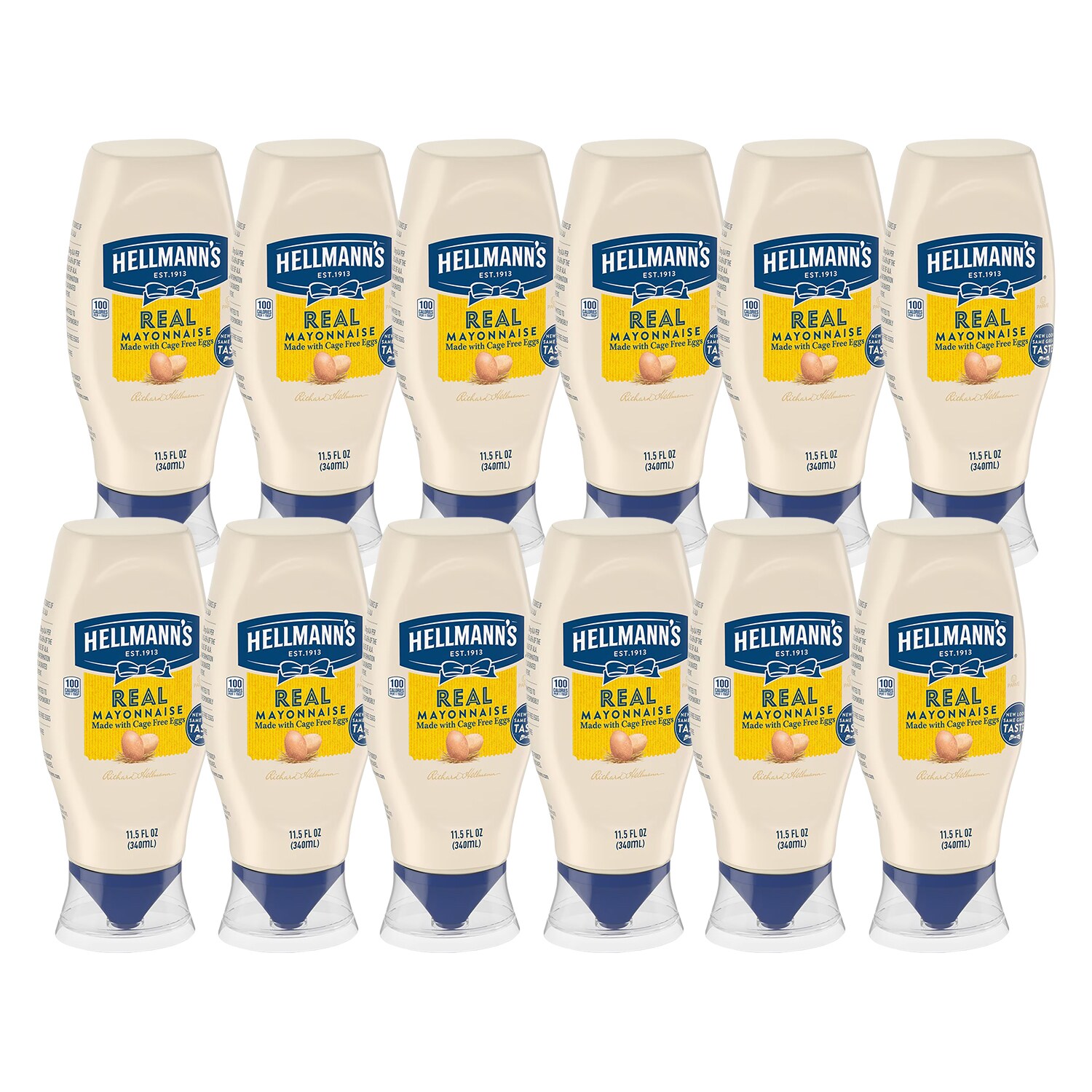Hellmann's Mayonnaise Squeeze Bottle, Case