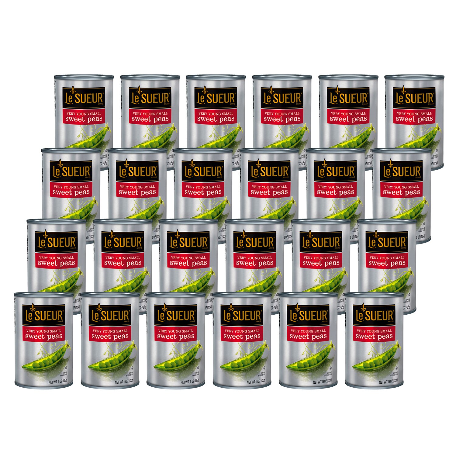 Green Giant Le Sueur Very Young Sweet Peas, Case