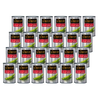 Green Giant Le Sueur Very Young Sweet Peas, Case