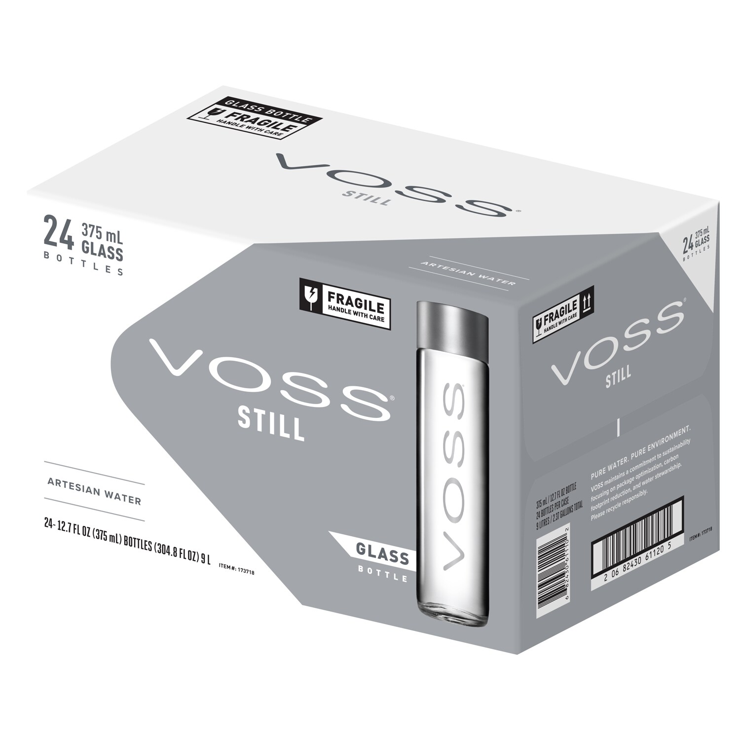 Voss Still Water, Case