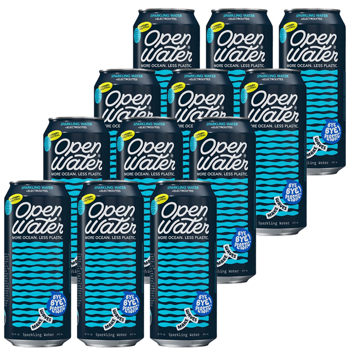 Open Water Sparkling Water, Case