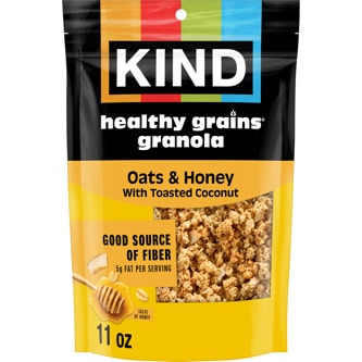 KIND Healthy Grains Clusters, Oats & Honey with Toasted Coconut
