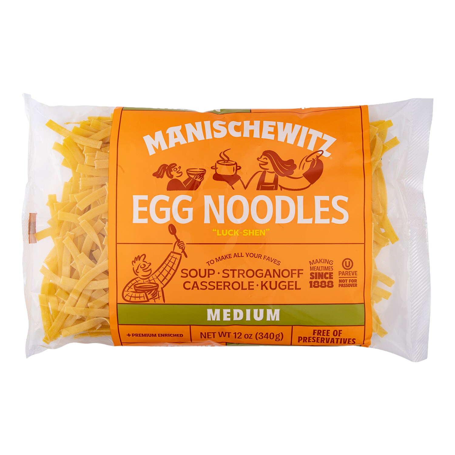 Manischewitz Medium Egg Noodles