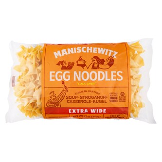 Manischewitz Extra Wide Egg Noodles