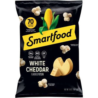Smartfood Popcorn, White Cheddar