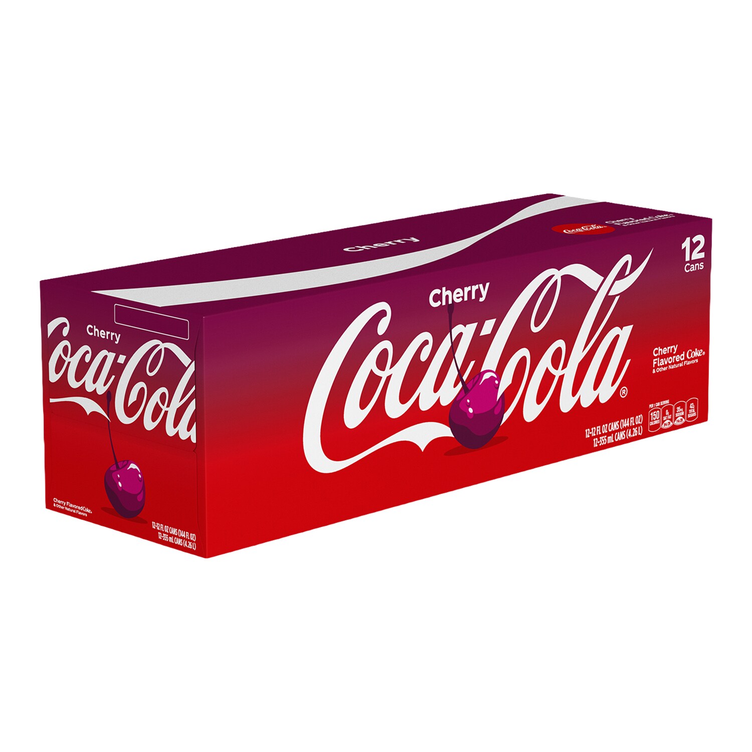 Order Coca-Cola Cola Fridge Pack, Cherry, Cans | Fast Delivery