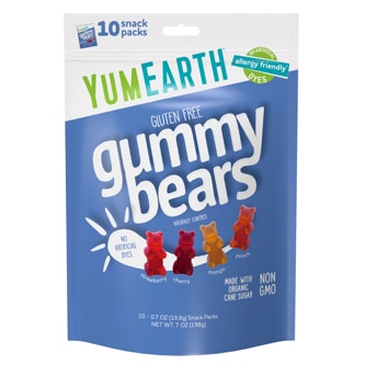 Yum Earth Gummy Bears
