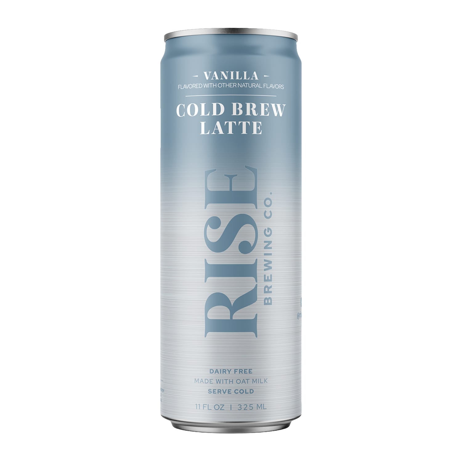 RISE Brewing Co. Nitro Cold Brew Coffee, Oat Milk Vanilla, Can