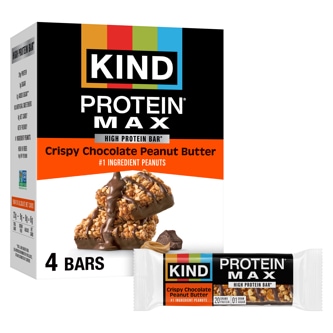 KIND Protein Max Bars, Crispy Chocolate Peanut Butter