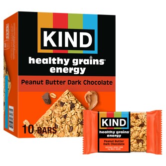 KIND Healthy Grains Energy Bars, Peanut Butter Dark Chocolate