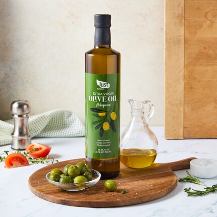 Just FreshDirect Extra Virgin Olive Oil, Simply Arbequina, image 2 of 3 slides