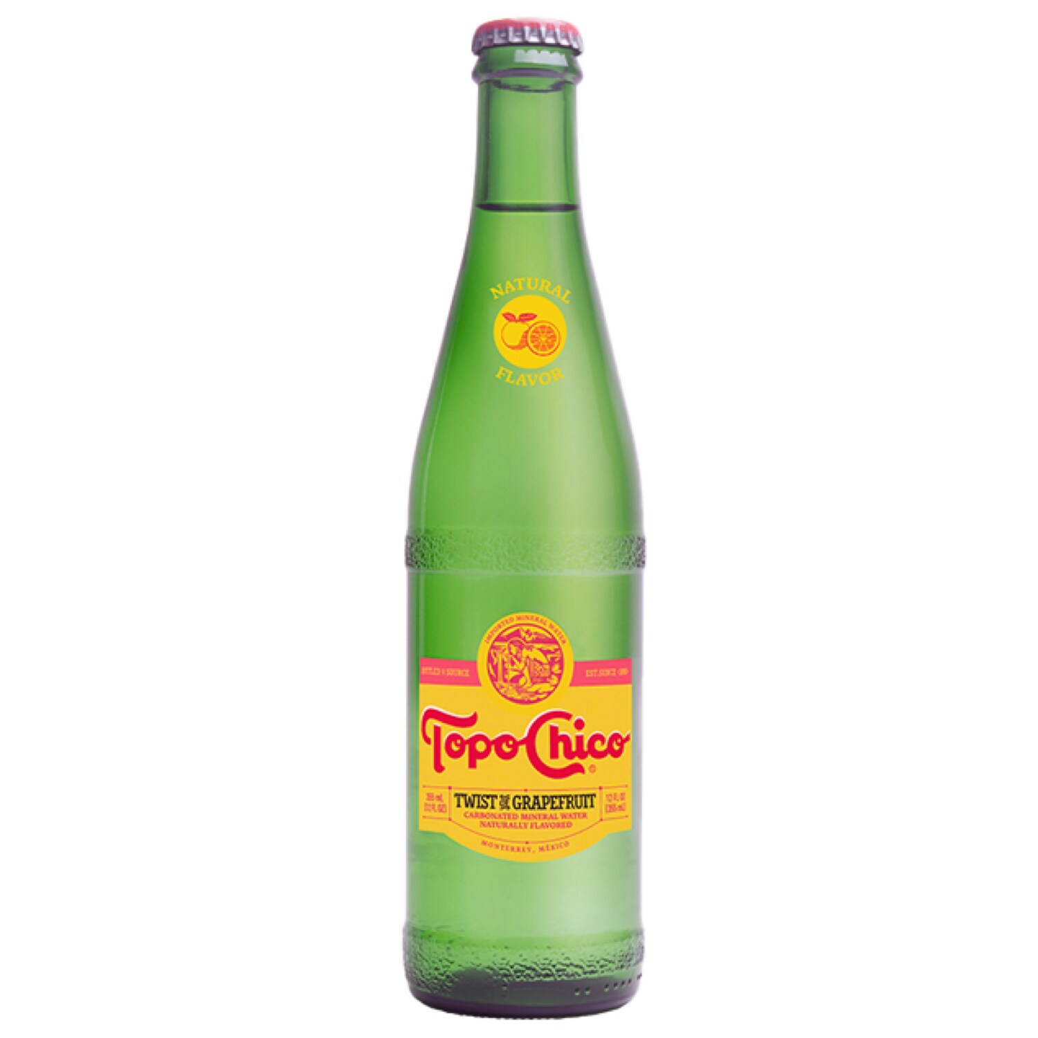 Topo Chico Mineral Water, Grapefruit, Bottle
