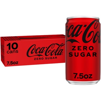 Coca-Cola Cola, Zero Sugar, Mini Cans
