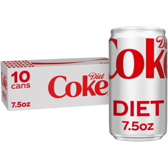 Coca-Cola Diet Cola, Mini Cans
