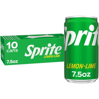 Sprite Lemon-Lime Soda, Mini Cans