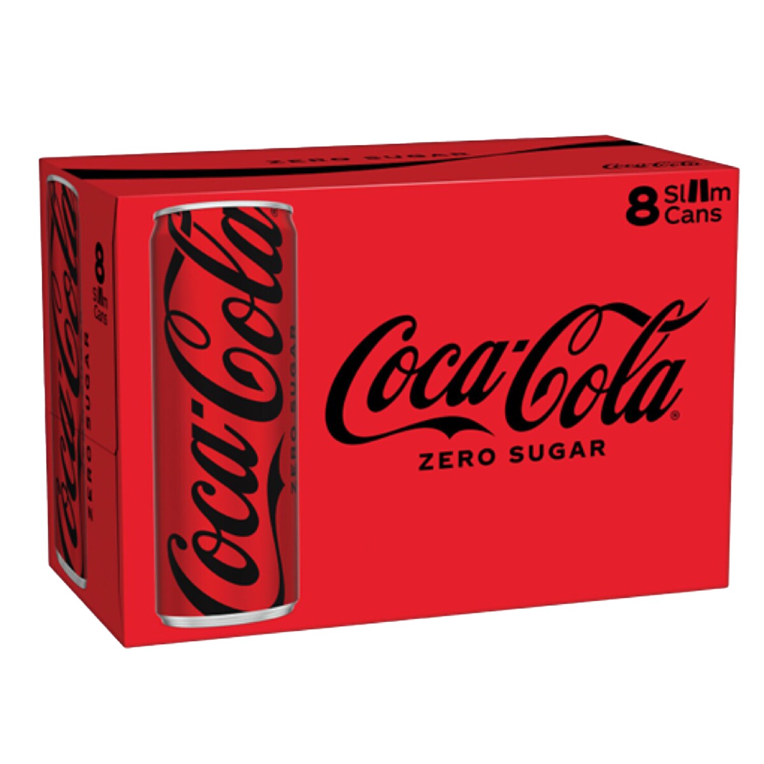 Coca-Cola Cola, Zero Sugar, Slim Cans